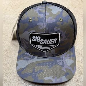 SIG SAUER Camo Trucker Hat